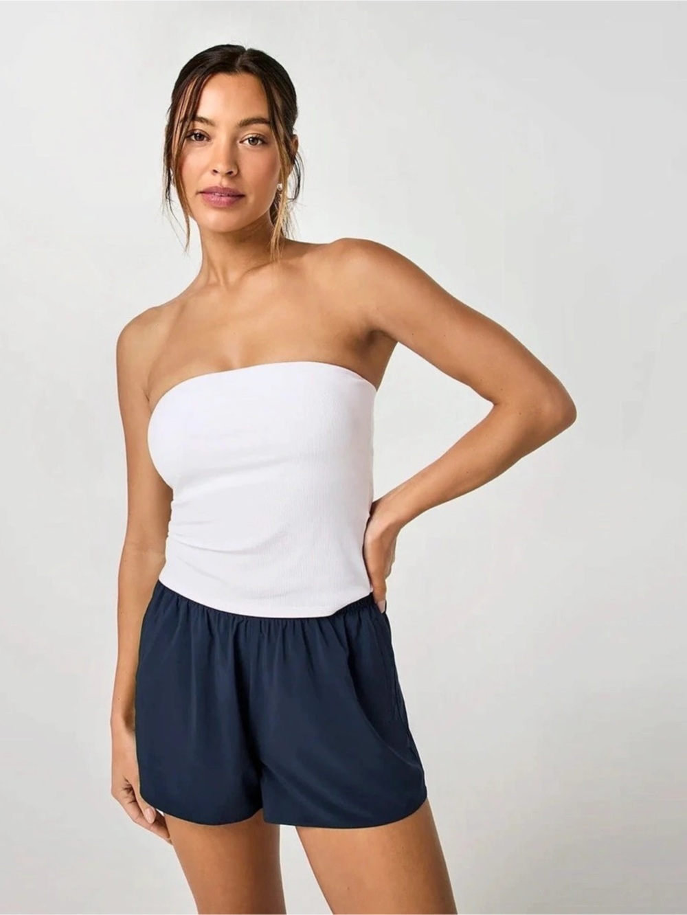 Vuori Pose Tube Top Tube Top - White NWT